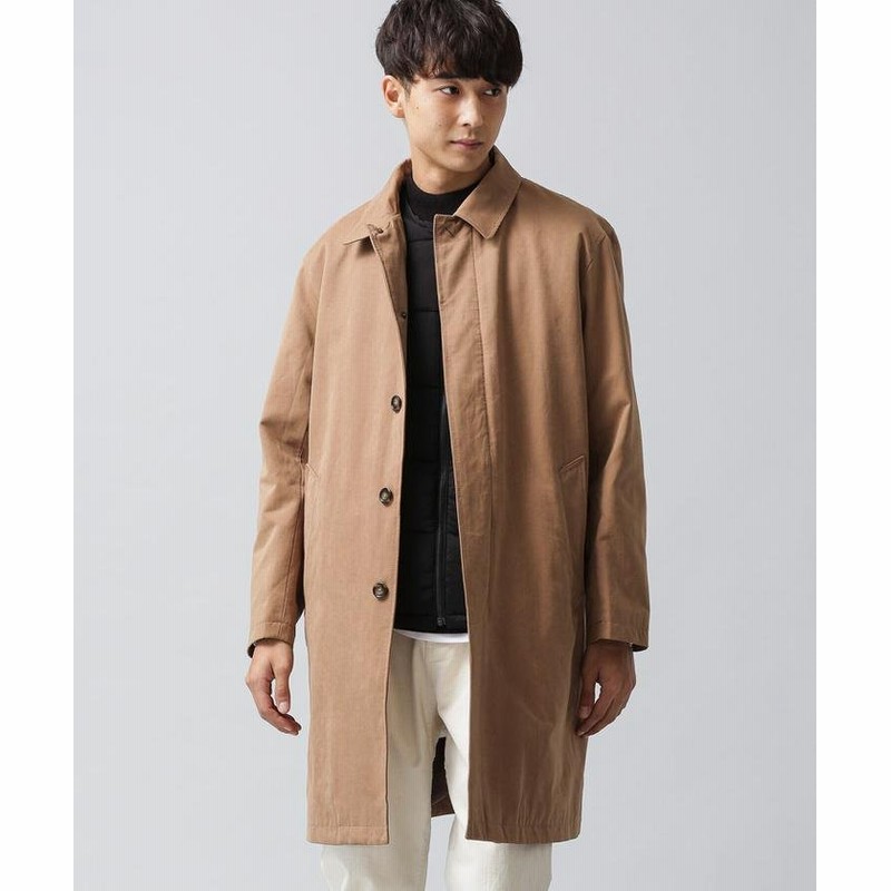 ナノ ユニバース 機能中綿ベスト3wayコート メンズ モカ3 ｍ Nano Universe 通販 Lineポイント最大get Lineショッピング