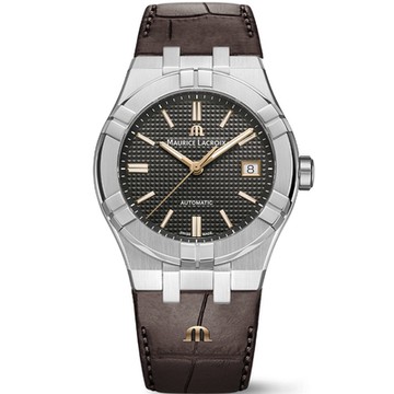Maurice Lacroix 艾美錶 AIKON 200米日期機械錶 1212購物節 送禮推薦-39mm AI6007-SS001-331-1