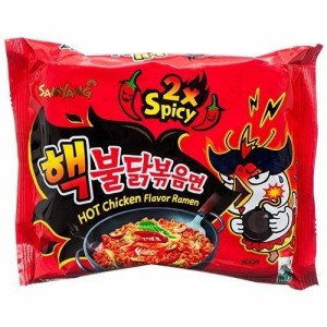 韓国で人気の激辛袋麺