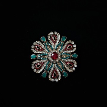 復古巴洛克宮廷風金屬徽章胸針創意大氣別針西裝毛衣大衣配飾男女