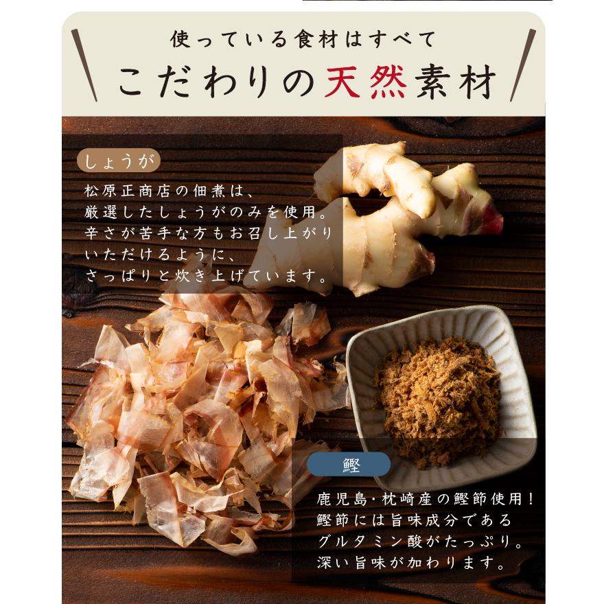 かつお 生姜 佃煮 100g 鰹節