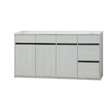 ASSARI-威尼斯5.3尺仿石面餐櫃(寬160x深41x高82cm)