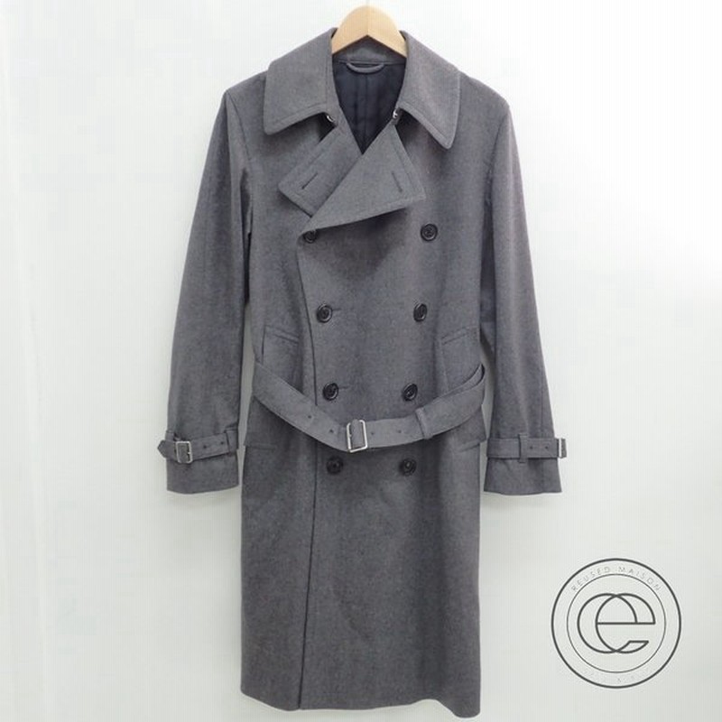 綺麗 United Arrowsユナイテッドアローズ Sovereignソブリン ウール ダブルトレンチコート48 グレー メンズ 通販 Lineポイント最大0 5 Get Lineショッピング