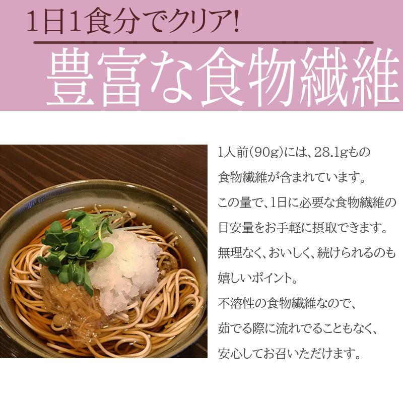 低糖質麺 糖質オフ ロカボ麺 食物繊維 送料無料 メール便［低糖質そば 360g（180g×２袋） BS] ネコポス 即送