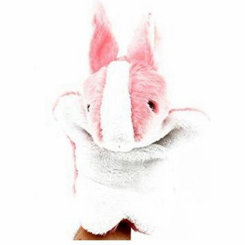 Naissant かわいい ピンク の うさぎ ちゃん パペット ぬいぐるみ 通販 Lineポイント最大0 5 Get Lineショッピング