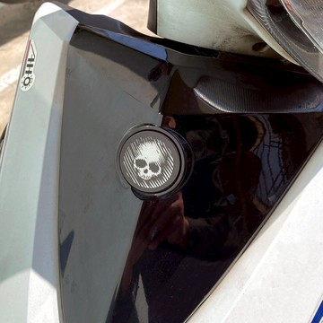 反光屋FKW FIDDLE 新迪爵 GT JETSL JETSR FNX 車貼 4公分前蓋貼片 反光貼紙 3M背膠 車貼