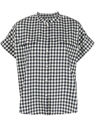 Woolrich - Appalachian Trail check shirt - women - Cotton - XXS - Blue