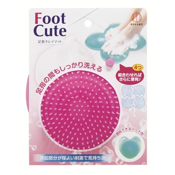 小久保辦公室腳可愛腳擦拭涼蓆粉色KH-056