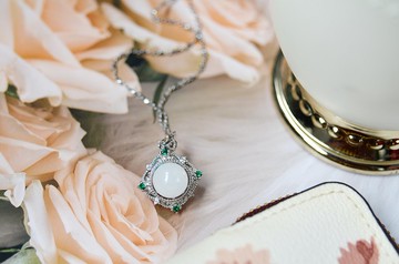 古典美人 - 925銀母乳飾品項鍊