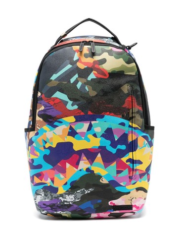 sprayground kid - Sliced and Diced backpack - kids - PVC/Polyester - One Size - Blue