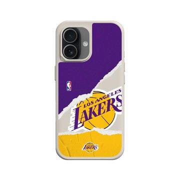 iPhone 17 SolidX 貝殼灰 - NBA - 熱血系列-洛杉磯湖人 L.A. Lakers - Sweat and tears