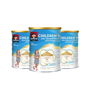 《桂格》三益菌小朋友奶粉(1500gx3罐)