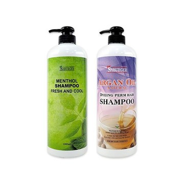 莎柏格 SABURGER 酷涼薄荷／染燙受損 洗髮精(1000ml) 款式可選【小三美日】