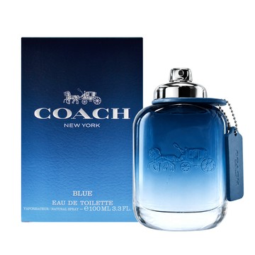 【COACH】時尚藍調男性淡香水 100ml 總代理公司貨