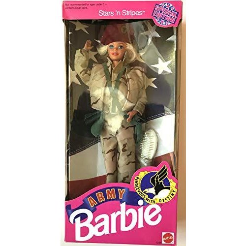 1992 Army Barbie by Stars -N- Stripes Army Barbie