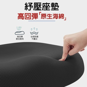 【G+居家】免組裝 台灣製造人體工學高背護腰椅(錐形腳架+2.5吋透明黑輪)C6830