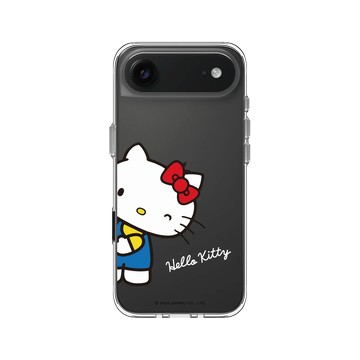 iPhone Air Clear Case（相機按鈕） 透明 - 三麗鷗-Hello Kitty - Wink! Wink!