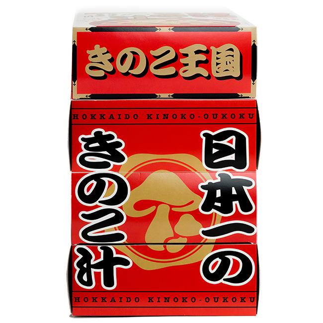 日本一売れているきのこ汁北海道大滝産3種のキノコ