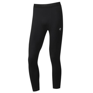 Descente 迪桑特 緊身長褲 男裝 高支撐 反光 黑【運動世界】SQ323RKL81-BLK0