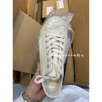 韓國小眾帆布鞋百搭日系復古奶油色做舊低幫男女情侶洋氣休閑板鞋