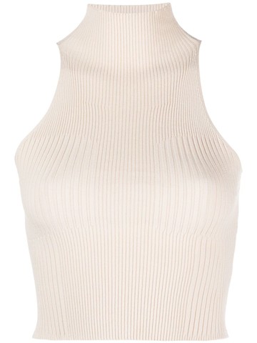 AERON - Lulu ribbed vest top - women - Ecovero/Sorona - XXL - Neutrals