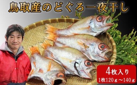 KI04：鳥取県産のどぐろ一夜干し（4枚）