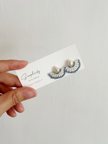 Simplicity | 天然淡水珍珠耳環 耳釘