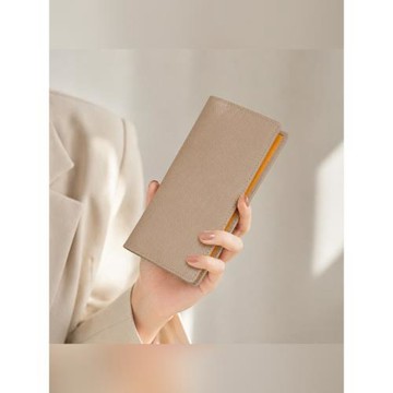 (免運)HANATORA/花虎長款錢包真皮卡包二合一大容量長夾男士女士手工L2A