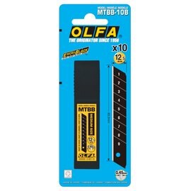日本 OLFA 新款中型超銳利 美工刀XMT-1/3BB型替換  美工刀片 10片裝/組 MTBB-10B