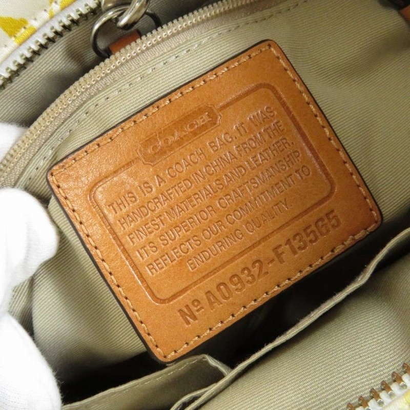 COACH【コーチ】 ロゴマーク トートバッグ キャンバス レディース ...