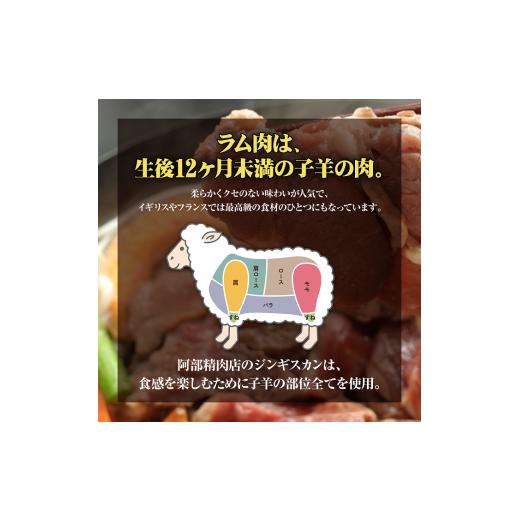 ふるさと納税 北海道 恵庭市 味付きジンギスカン300g×2個