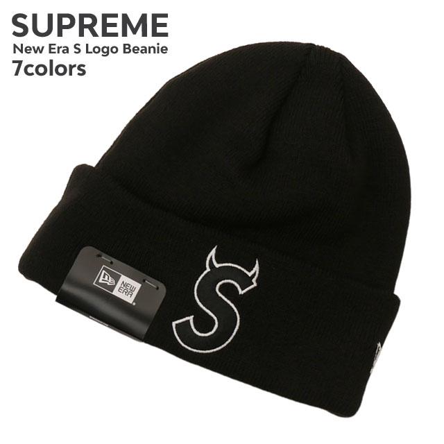 NewEsupreme New Era S Logo Beanie黒