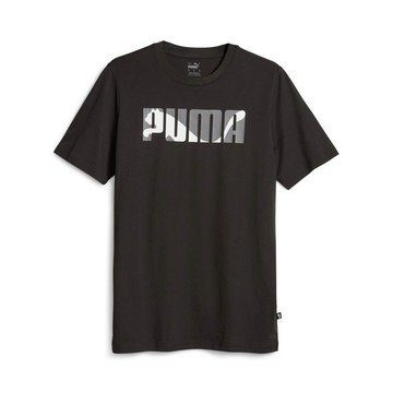 PUMA 基本系列PUMA字樣短袖T恤 男性