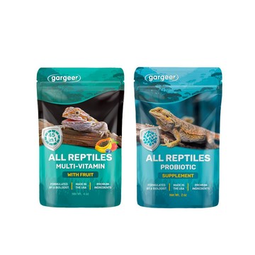 角蛙/兩棲飼料 Gargeer 美國加吉兒 鈣粉 綜合維生素 益生菌 爬蟲類 守宮   營養補充