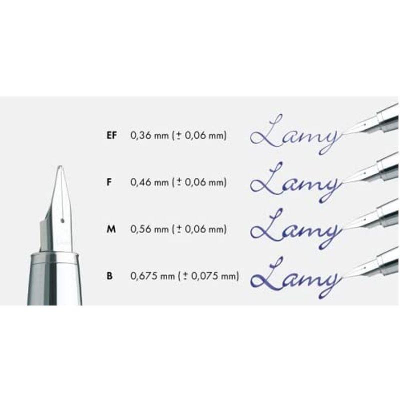 LAMY ラミー 万年筆 ペン先M(中字) ダイアログ パラジュームコート L74-M 両用式 正規輸入品