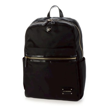 LA BAGAGERIE 防潑水輕量後背包（黑）_廠商直送