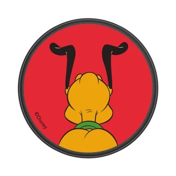 GRIP O (MagSafe 兼容） 黑 - 迪士尼-米奇 Mickey - 布魯托背影
