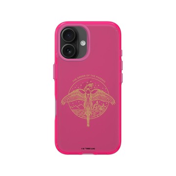 iPhone 16 Clear 粉漾桃 - 哈利波特 Harry Potter - 圖騰系列：鳳凰會的密令
