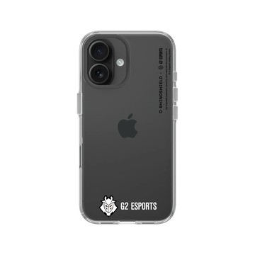 iPhone 16 Clear Case（相機按鈕） 透明 - G2 Esports - G2 Esports - Logo