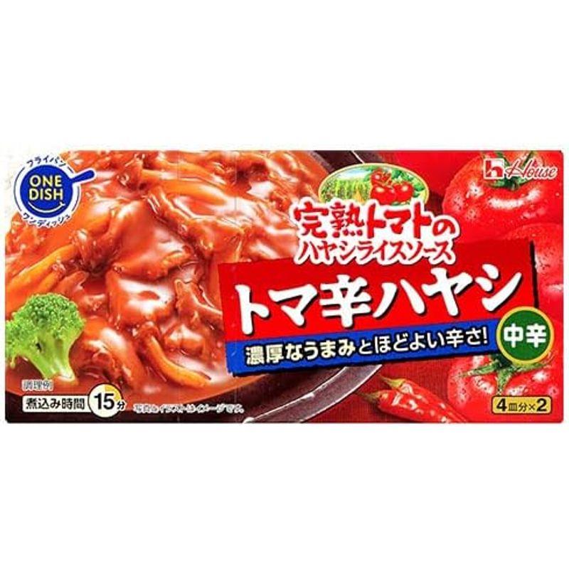 ハウス食品 完熟トマトのハヤシライスソース トマ辛ハヤシ 151g×10箱入