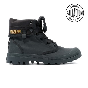 PALLADIUM BAGGY COATED經典反折軍靴/休閒鞋-男鞋/女鞋-黑
