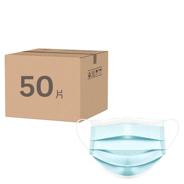 CareMax 凱瑪適 醫療口罩 兒童 15 x 9.5cm  50片  1盒  醫藍色