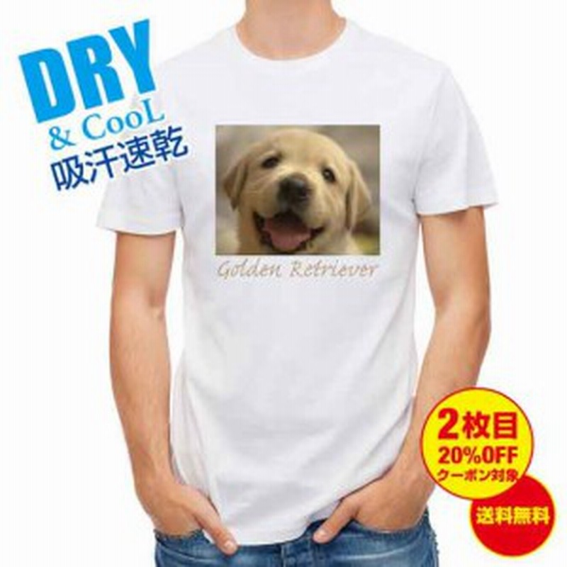 かわいい Tシャツ ゴールデンレトリバーの子犬 犬 イヌ いぬ 雑貨 かわいい T シャツ メンズ 半袖 ロゴ 文字 春 夏 秋 インナー 安い 面 通販 Lineポイント最大1 0 Get Lineショッピング