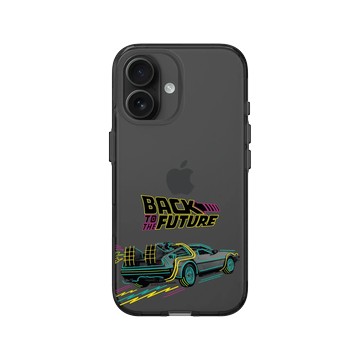 iPhone 16 Clear (相機按鈕) 酷墨灰 - Back to the future - Back To The Future Poster