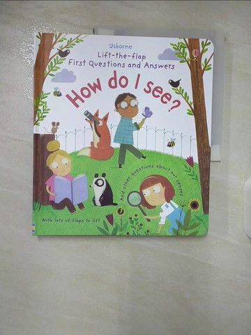 【書寶二手書T4／少年童書_D2A】Lift-the-Flap First Questions and Answers: How do I see?_Katie Daynes,Christine Pym (ILT)