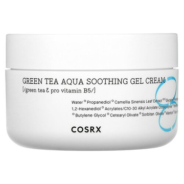 CosRx, Hydrium，綠茶水潤舒緩凝膠乳霜，1.69 盎司（50 毫升）