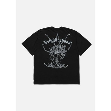 AirRoom正品 2026SS NEIGHBORHOOD NBHD SPOT TEE SS-8 鎖鏈 馬 哥德風 短T