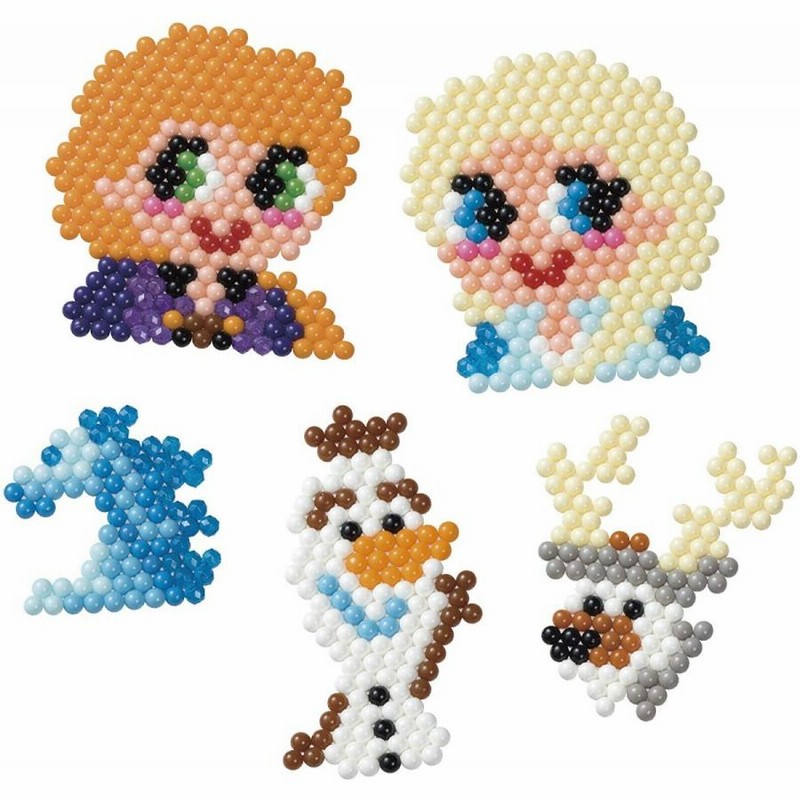 お値下げしました！アナ雪　アナアンピース アナと雪の女王 アクアビーズアート FROZEN - YouTube