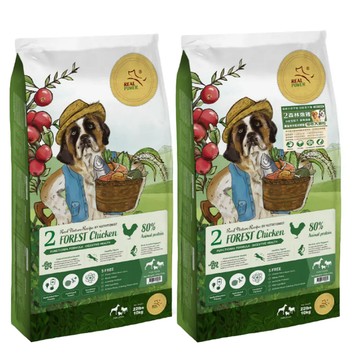 REAL POWER -天然平衡全齡犬糧2號森林燉雞＜一般顆粒/大顆粒＞ 22lbs｜10kg(狗主食/狗乾糧/狗飼料)