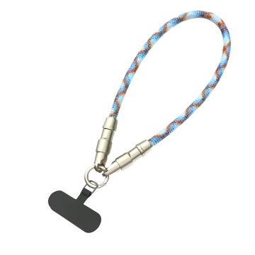 手機掛繩二合一充電線 Type-C to lightning YC075  30cm  冰島藍  1條